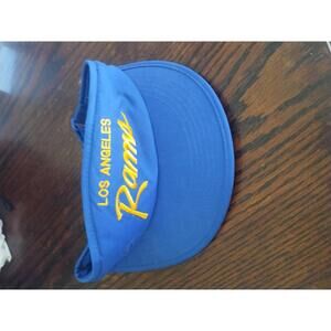 Vintage Los Angeles Rams Script Sports Specialties visor Hat‎ 90s NFL
